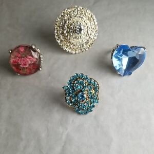 Huge Adjustable Statement Rings